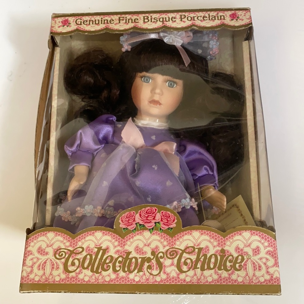 authentic collector’s choice french porcelain doll